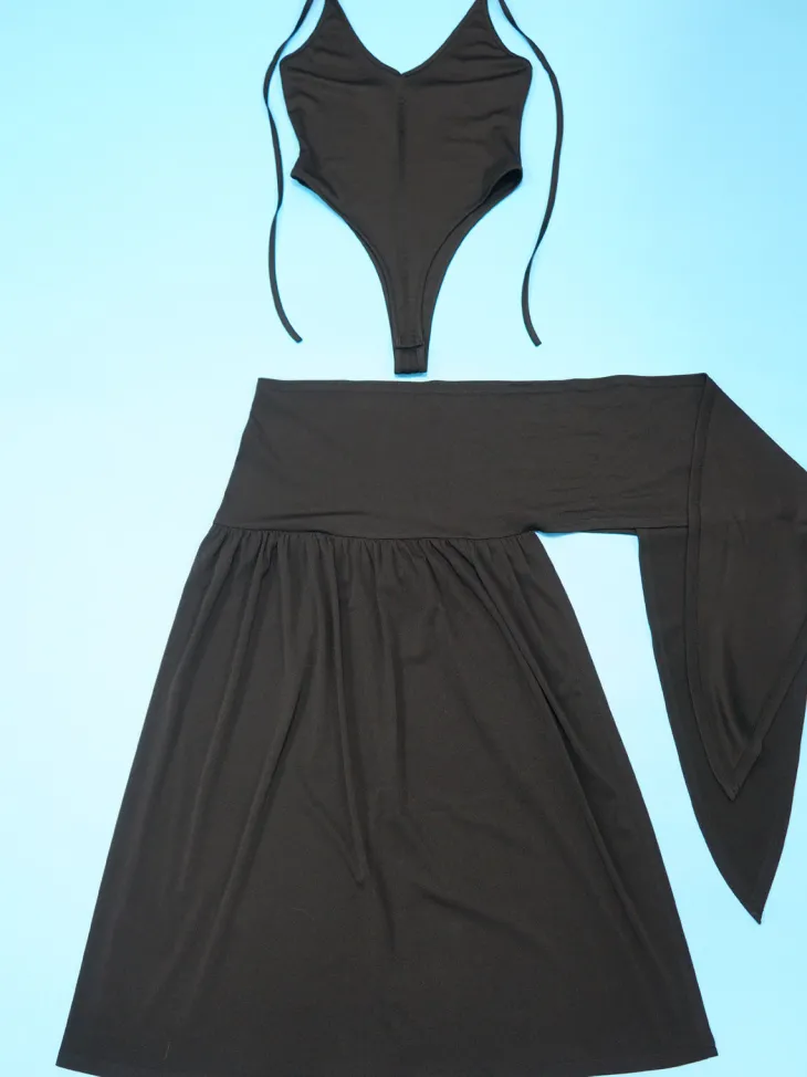 2 Piece Beach Maxi Skirt Sets