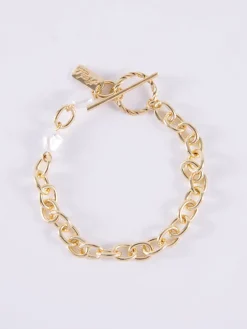 Chain Toggle Charm Bracelet