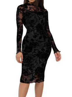 Floral Print Midi Dress