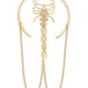 Halloween Rhinestone Chain Armlets