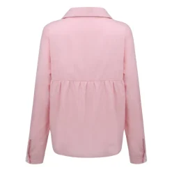 Loose Fit Long Sleeve Linen Shirt