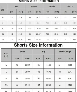 Mens Two Pieces Waffle Top Shorts Set