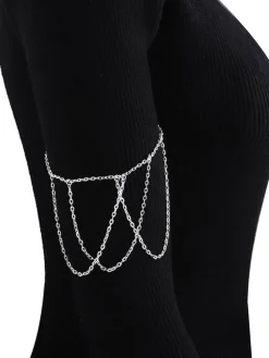 Minimalist Chain Tassle Armlet