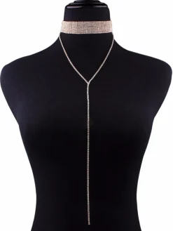 Multilayer Strand Chain Necklaces