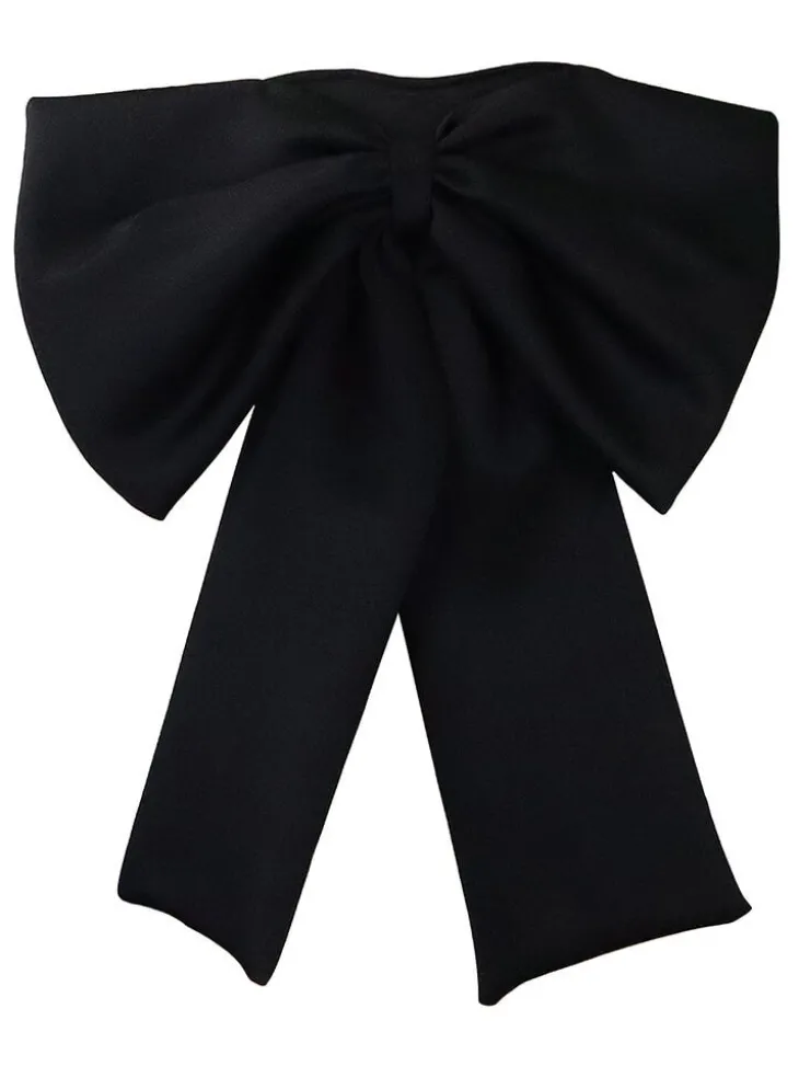 Off Shoulder Bow Knot Tube Top
