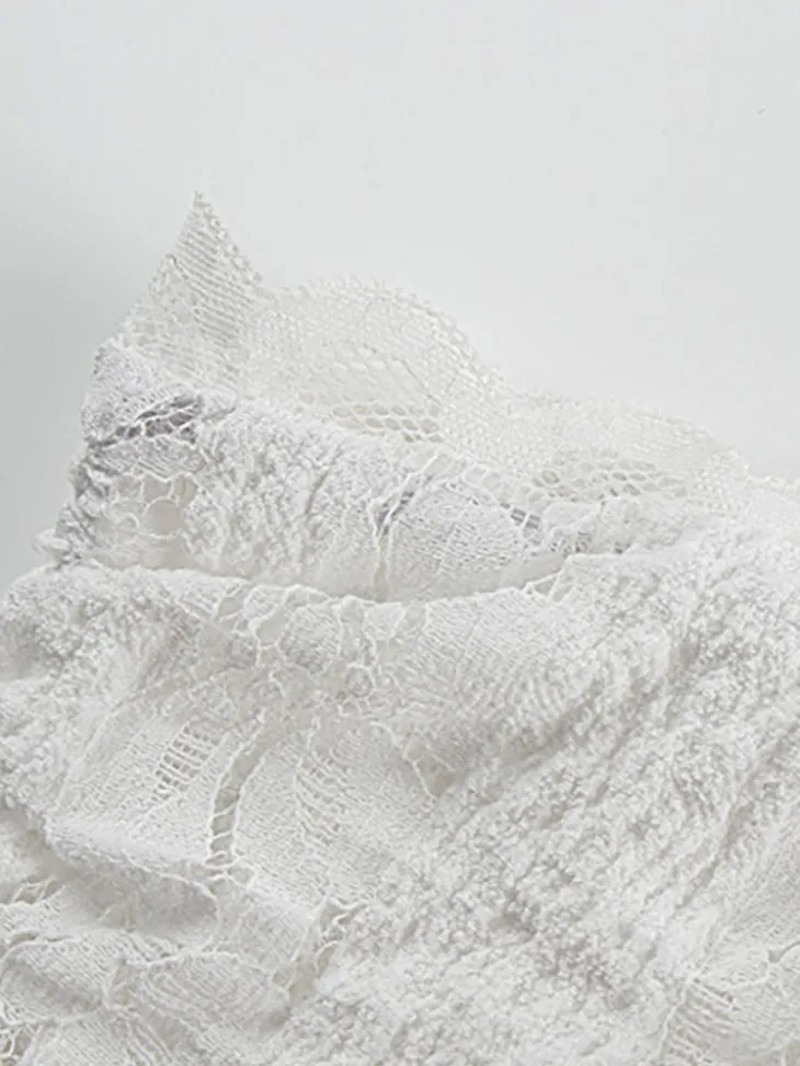 Off Shoulder Lace Maxi Dress