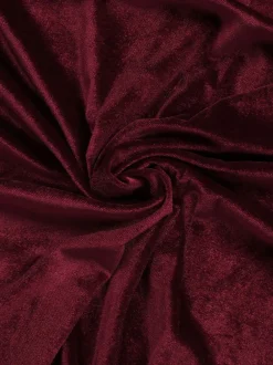 Off Shoulder Velvet Split Maxi Dress