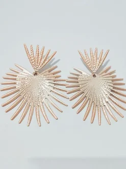 Retro Glitter Sector Earrings