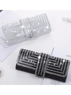 Rhinestone Glitter Party Crossbody Bags