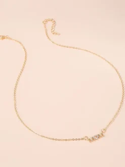 Rhinestone Mom Chain Necklaces