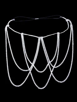 Rhinestone Multilayer Leg Chain