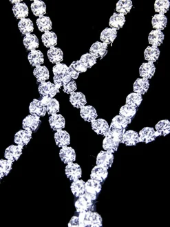 Rhinestone Multilayer Leg Chain