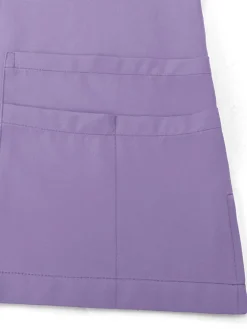 Solid Color Top Straight Leg Pants Set