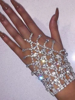 Tassels Glitter Rhinestone Bracelets