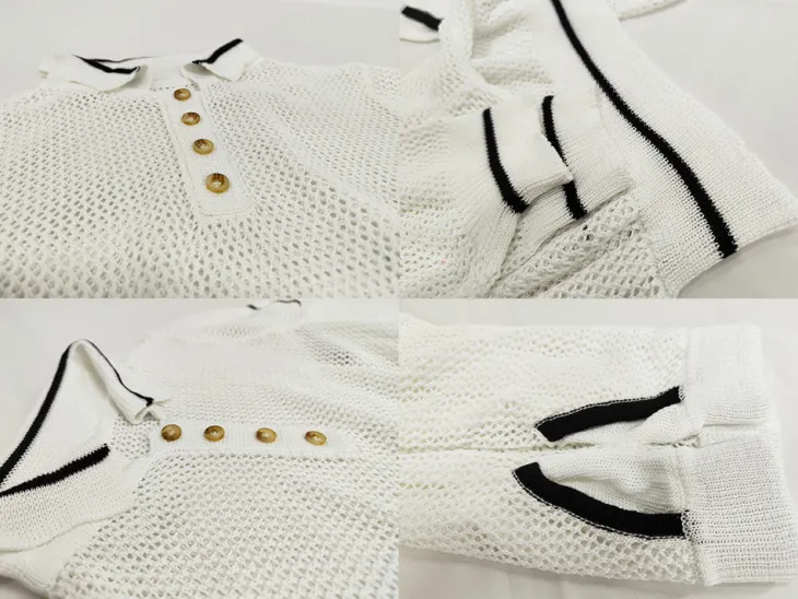 Two Piece Hollow Out Crop Top Shorts