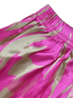 Two-Piece Off-Shoulder Crop Top Skirt Set