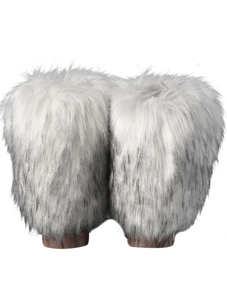 Y2K Fur Platform Mid-Calf Winter Boots